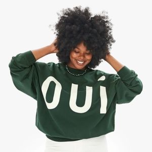 Clare V. Oui Oversized Sweatshirt XL